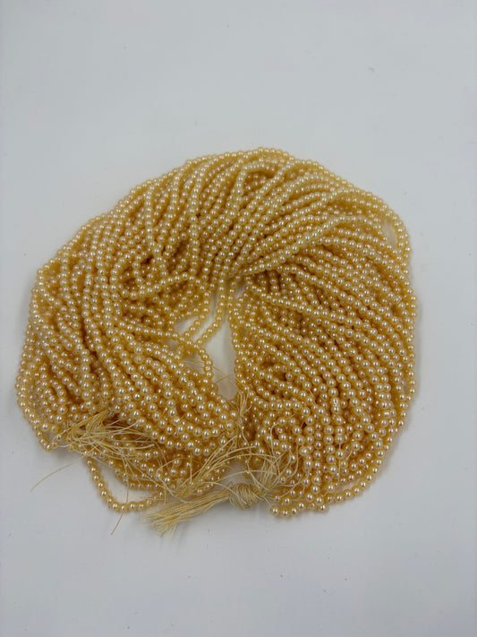 3MM GOLDEN SHADE MOTI (DOUBLE COATING)